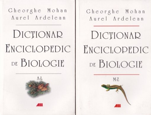 Cover of Dictionar Enciclopedic de Biologie, 2 vol.